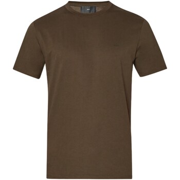 Υφασμάτινα Άνδρας T-shirt με κοντά μανίκια Liu Jo M124P204GIROLYOCEL Brown