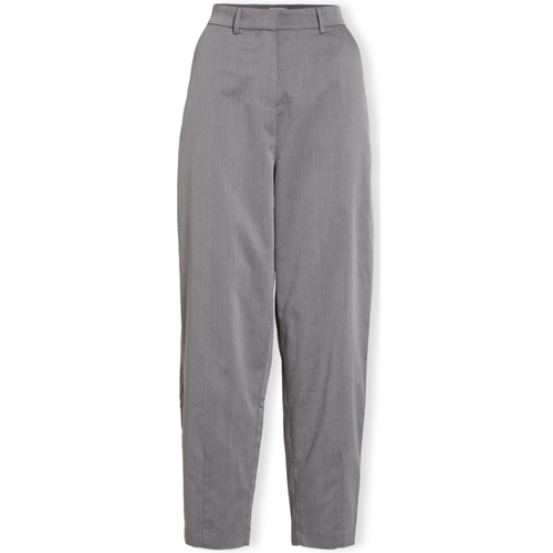 Υφασμάτινα Γυναίκα Παντελόνια Vila Naba Trousers 7/8 - Dark Grey Grey
