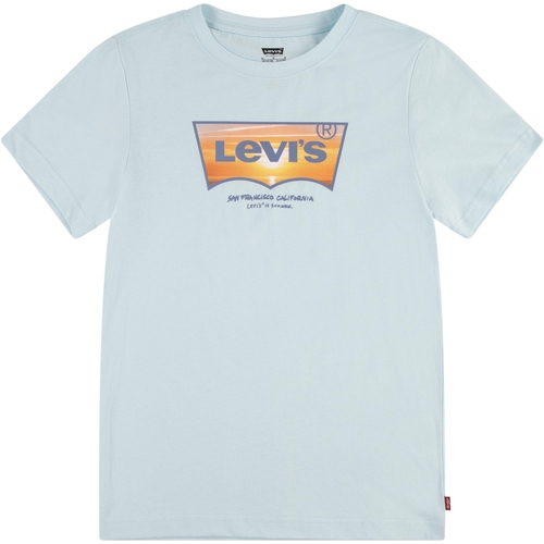 Υφασμάτινα Κορίτσι T-shirt με κοντά μανίκια Levi's 235283 Μπλέ