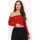 Υφασμάτινα Γυναίκα Μπλούζες La Modeuse 70636_P165080 Red