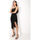 Υφασμάτινα Γυναίκα Φορέματα La Modeuse 70683_P165244 Black
