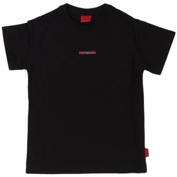Υφασμάτινα Αγόρι T-shirt με κοντά μανίκια Propaganda 24SSPRBLTS984 Black