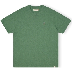 Υφασμάτινα Άνδρας T-shirts & Μπλούζες Revolution T-Shirt Loose 1366 GIR - Dust Green Melange Green