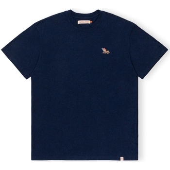 Υφασμάτινα Άνδρας T-shirts & Μπλούζες Revolution T-Shirt Loose 1264 LAZ - Navy Μπλέ