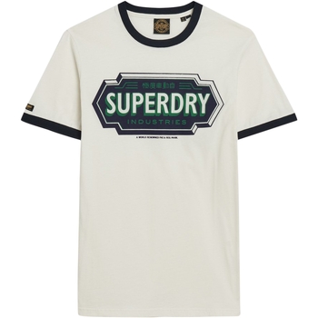 Υφασμάτινα Άνδρας T-shirt με κοντά μανίκια Superdry 235501 Άσπρο