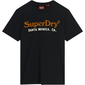 Υφασμάτινα Άνδρας T-shirt με κοντά μανίκια Superdry 235513 Black