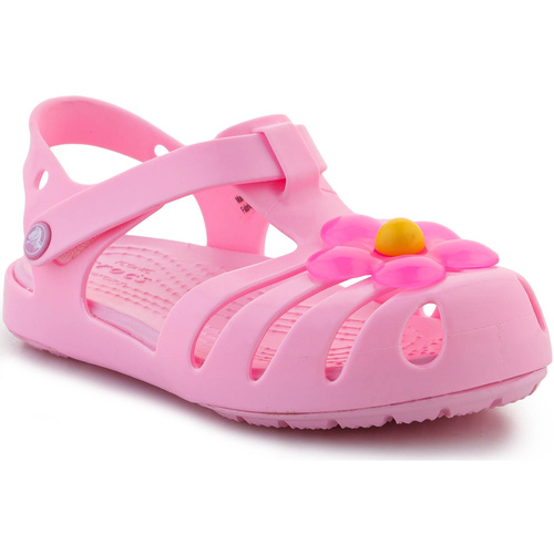 Παπούτσια Παιδί Σανδάλια / Πέδιλα Crocs Isabela Charm Sandals 208445-6S0 Ροζ