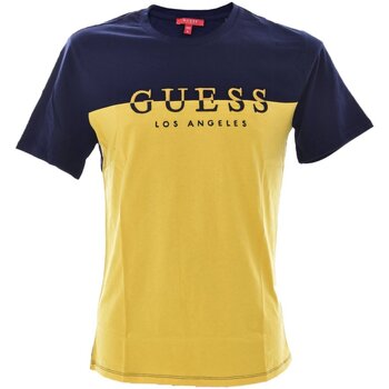 Υφασμάτινα Άνδρας T-shirt με κοντά μανίκια Guess X1BI97 KAK90 Yellow