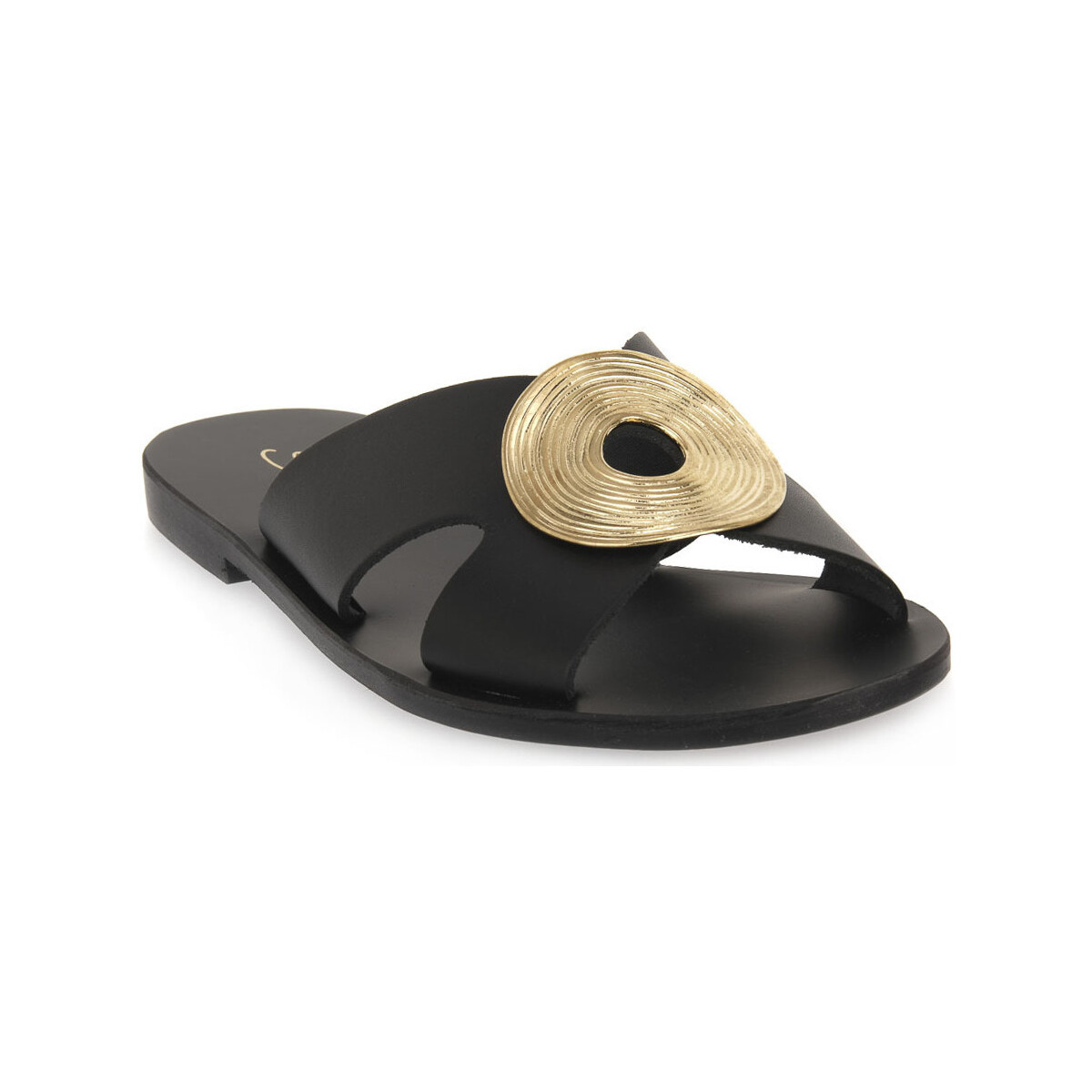 Παπούτσια Γυναίκα Σανδάλια / Πέδιλα S.piero FLAT SANDAL Black