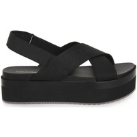 Παπούτσια Γυναίκα Σανδάλια / Πέδιλα Calvin Klein Jeans 0GT FLATFORM SANDAL Black