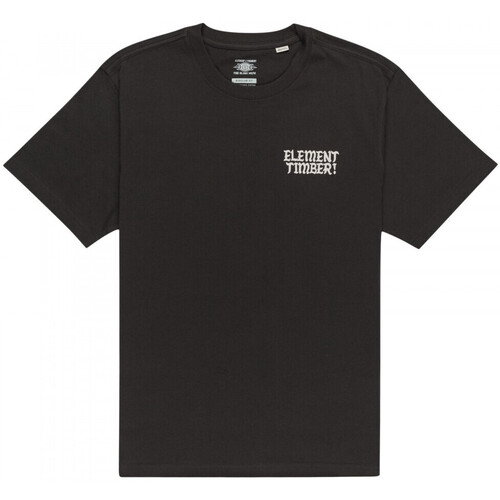 Υφασμάτινα Άνδρας T-shirts & Μπλούζες Element Timber jester Black