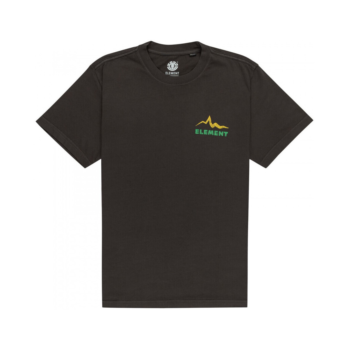 Υφασμάτινα Άνδρας T-shirts & Μπλούζες Element Sounds of the mountains Black