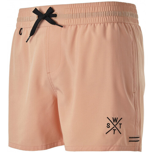 Υφασμάτινα Άνδρας Μαγιώ / shorts για την παραλία Watts Maillot de bain Orange