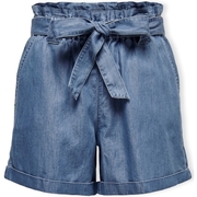 Noos Bea Smilla Shorts - Medium Blue Denim