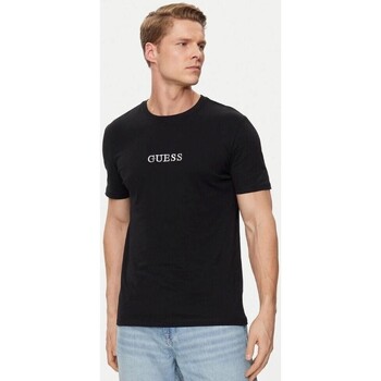 Υφασμάτινα Άνδρας T-shirt με κοντά μανίκια Guess M4GI92 I3Z14 Black