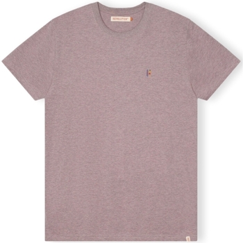 Υφασμάτινα Άνδρας T-shirts & Μπλούζες Revolution T-Shirt Regular 1364 POS - Purple Melange Violet