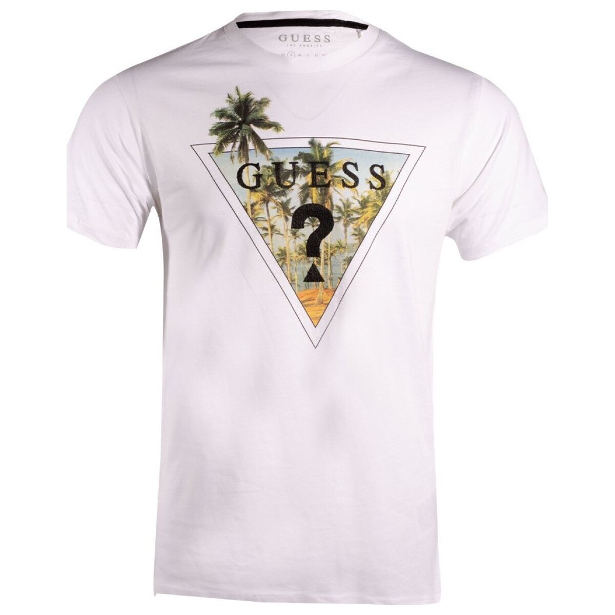 Υφασμάτινα Άνδρας T-shirt με κοντά μανίκια Guess X3YI06 KAK91 Άσπρο