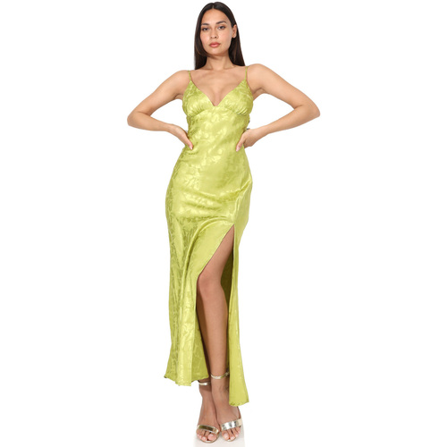Υφασμάτινα Γυναίκα Μακριά Φορέματα La Modeuse 71721_P168557 Green