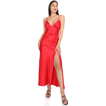 Υφασμάτινα Γυναίκα Φορέματα La Modeuse 71722_P168559 Red