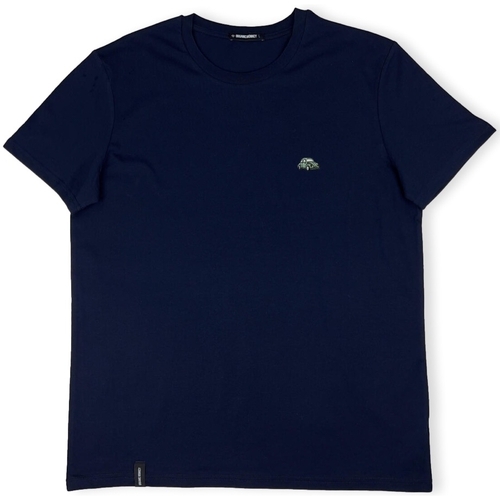 Υφασμάτινα Άνδρας T-shirts & Μπλούζες Organic Monkey Summer Wheels T-Shirt - Navy Μπλέ