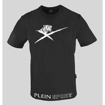 Υφασμάτινα Άνδρας T-shirt με κοντά μανίκια Philipp Plein Sport - tips413 Black