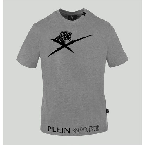Υφασμάτινα Άνδρας T-shirt με κοντά μανίκια Philipp Plein Sport - tips413 Grey