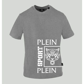 Υφασμάτινα Άνδρας T-shirt με κοντά μανίκια Philipp Plein Sport - tips406 Grey