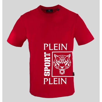 Υφασμάτινα Άνδρας T-shirt με κοντά μανίκια Philipp Plein Sport - tips406 Red