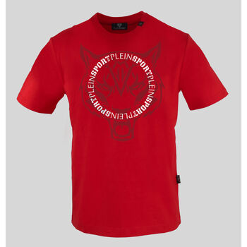 Υφασμάτινα Άνδρας T-shirt με κοντά μανίκια Philipp Plein Sport - tips402 Red