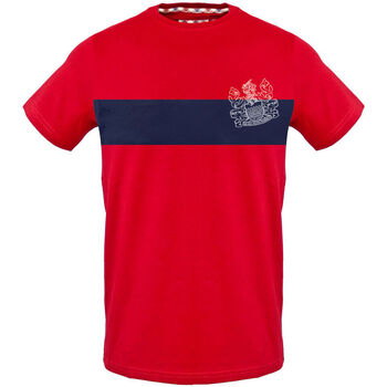 Υφασμάτινα Άνδρας T-shirt με κοντά μανίκια Aquascutum tsia103 52 red Red