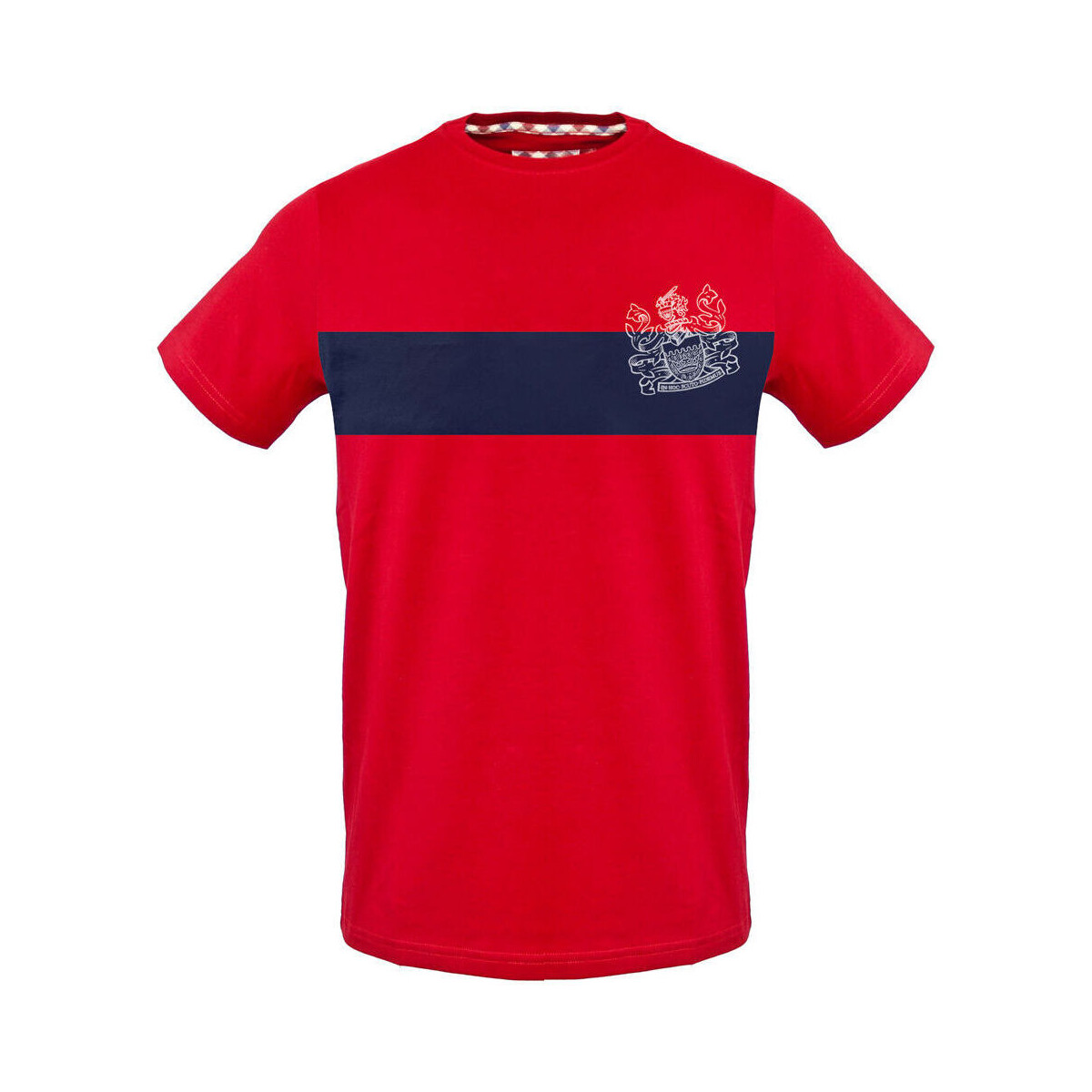 Υφασμάτινα Άνδρας T-shirt με κοντά μανίκια Aquascutum - tsia103 Red