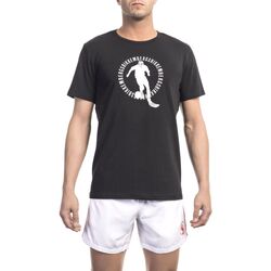 Υφασμάτινα Άνδρας T-shirt με κοντά μανίκια Bikkembergs - bkk1mts02 Black