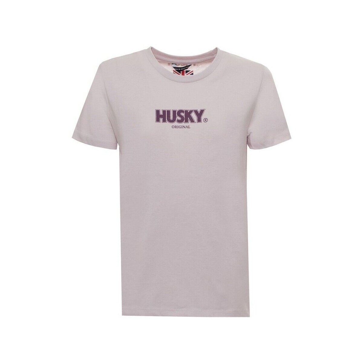 Husky  T-shirt με κοντά μανίκια Husky hs23bedtc35co296 sophia-c445 pink