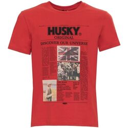 Υφασμάτινα Άνδρας T-shirt με κοντά μανίκια Husky - hs23beutc35co196-tyler Red