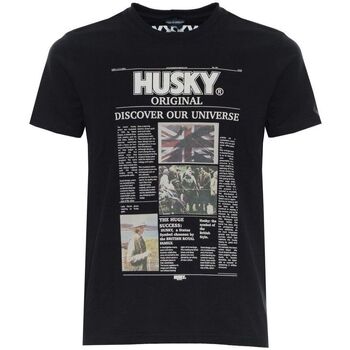 Υφασμάτινα Άνδρας T-shirt με κοντά μανίκια Husky - hs23beutc35co196-tyler Black