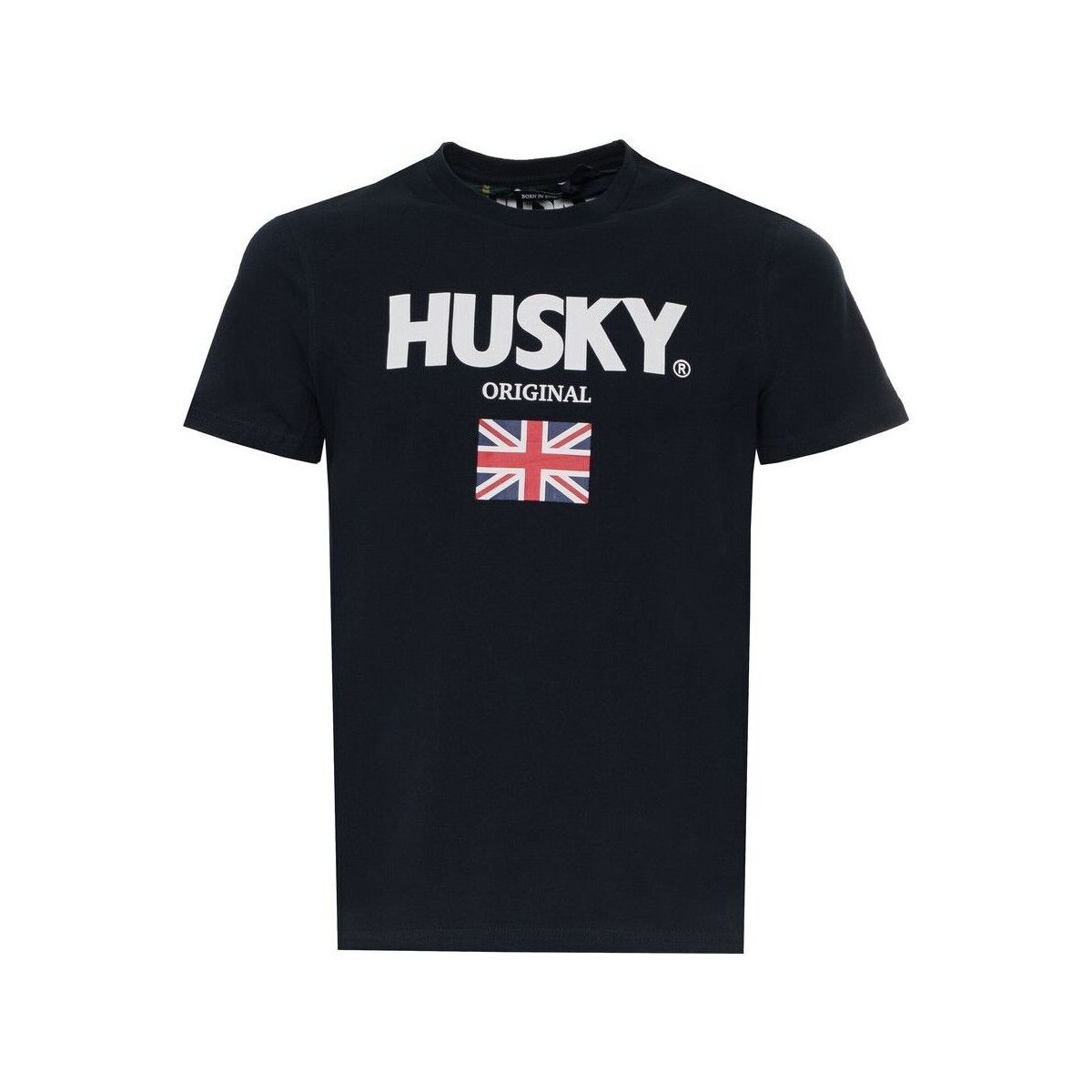 Υφασμάτινα Άνδρας T-shirt με κοντά μανίκια Husky - hs23beutc35co177-john Μπλέ