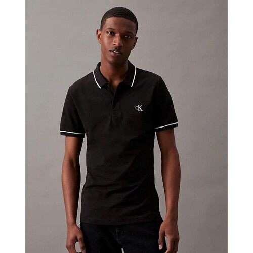 Υφασμάτινα Άνδρας T-shirt με κοντά μανίκια Calvin Klein Jeans J30J315603BAE Black
