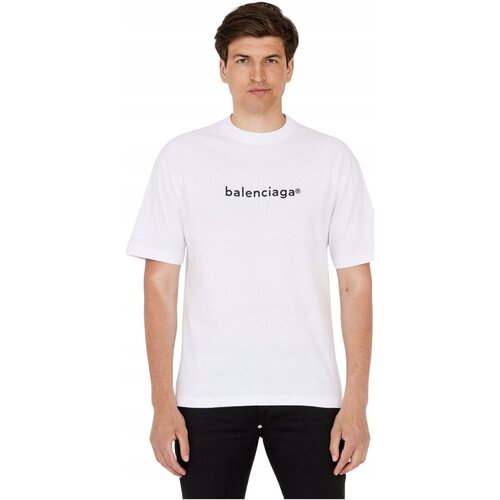 Υφασμάτινα Άνδρας T-shirt με κοντά μανίκια Balenciaga 620969 TIV50 Άσπρο