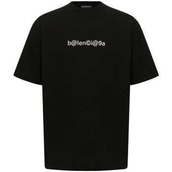 Υφασμάτινα Άνδρας T-shirt με κοντά μανίκια Balenciaga 620969 TIV50 Black