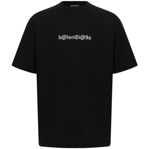 Υφασμάτινα Άνδρας T-shirt με κοντά μανίκια Balenciaga 620969 TIV50 Black