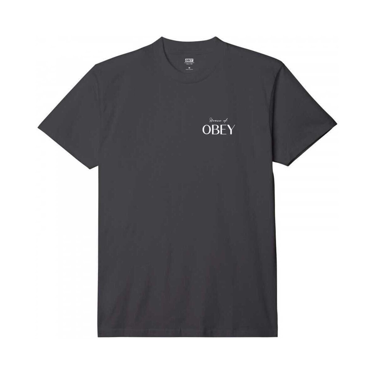 Υφασμάτινα Άνδρας T-shirts & Μπλούζες Obey House of Black