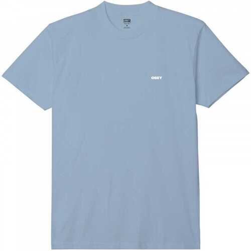 Υφασμάτινα Άνδρας T-shirts & Μπλούζες Obey Bold  2 Grey