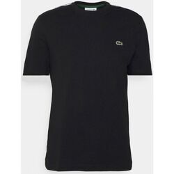 Υφασμάτινα Άνδρας T-shirt με κοντά μανίκια Lacoste  Black