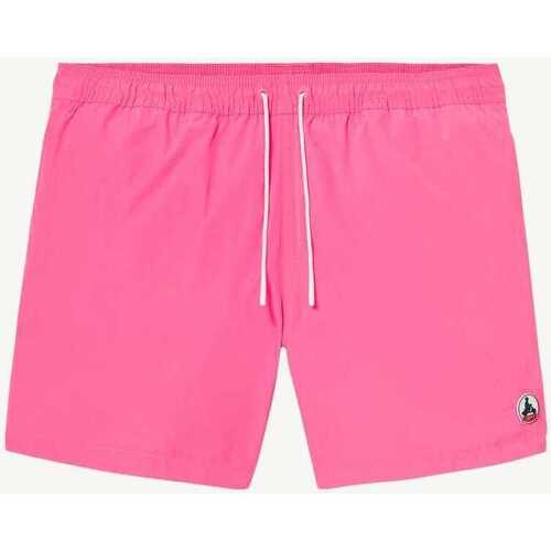 Υφασμάτινα Άνδρας Μαγιώ / shorts για την παραλία JOTT Biarritz fluo Ροζ