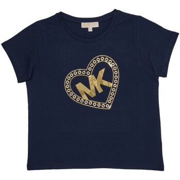 Υφασμάτινα Κορίτσι T-shirt με κοντά μανίκια MICHAEL Michael Kors R30006 Μπλέ