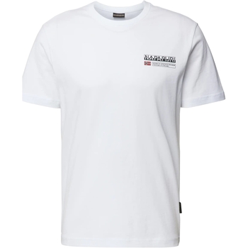 Υφασμάτινα Άνδρας T-shirt με κοντά μανίκια Napapijri 236330 Άσπρο