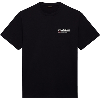 Υφασμάτινα Άνδρας T-shirt με κοντά μανίκια Napapijri 236354 Black