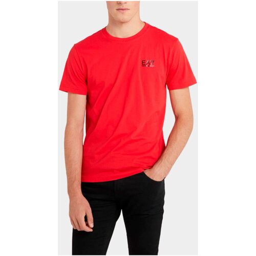 Υφασμάτινα Άνδρας T-shirt με κοντά μανίκια Emporio Armani EA7 8NPT22 PJEMZ Red