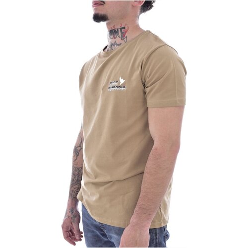 Υφασμάτινα Άνδρας T-shirt με κοντά μανίκια Just Emporio JE-MILBIM-01 Beige