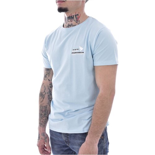 Υφασμάτινα Άνδρας T-shirt με κοντά μανίκια Just Emporio JE-MILBIM-01 Μπλέ